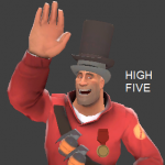 eknuk8Tf2 Demo soldier high five